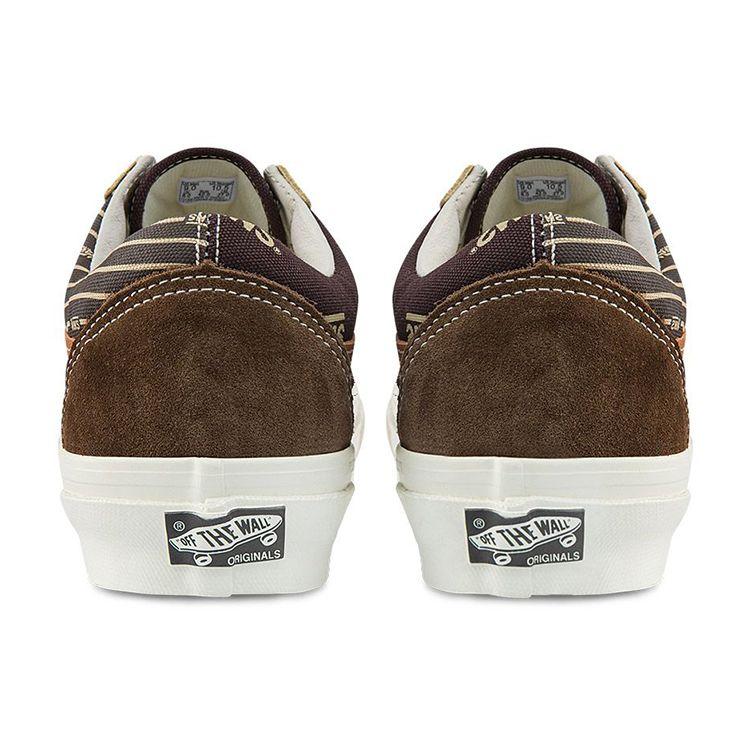 Vans Кеды Old Skool Og Lx Унисекс Круглый Носок Низкие Коричневые VN0A4P3X2T3
