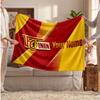 Union Berlin Personalized Fleece Blanket With Football Logo, Custom Name Text Soft Warm Home Throw Blanket