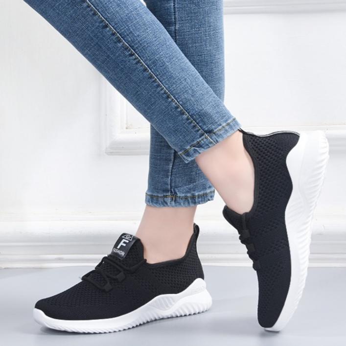 Женская повседневная модная обувь для бега, летающие женские дышащие женские туфли, модные женские кроссовки на мягкой подошве