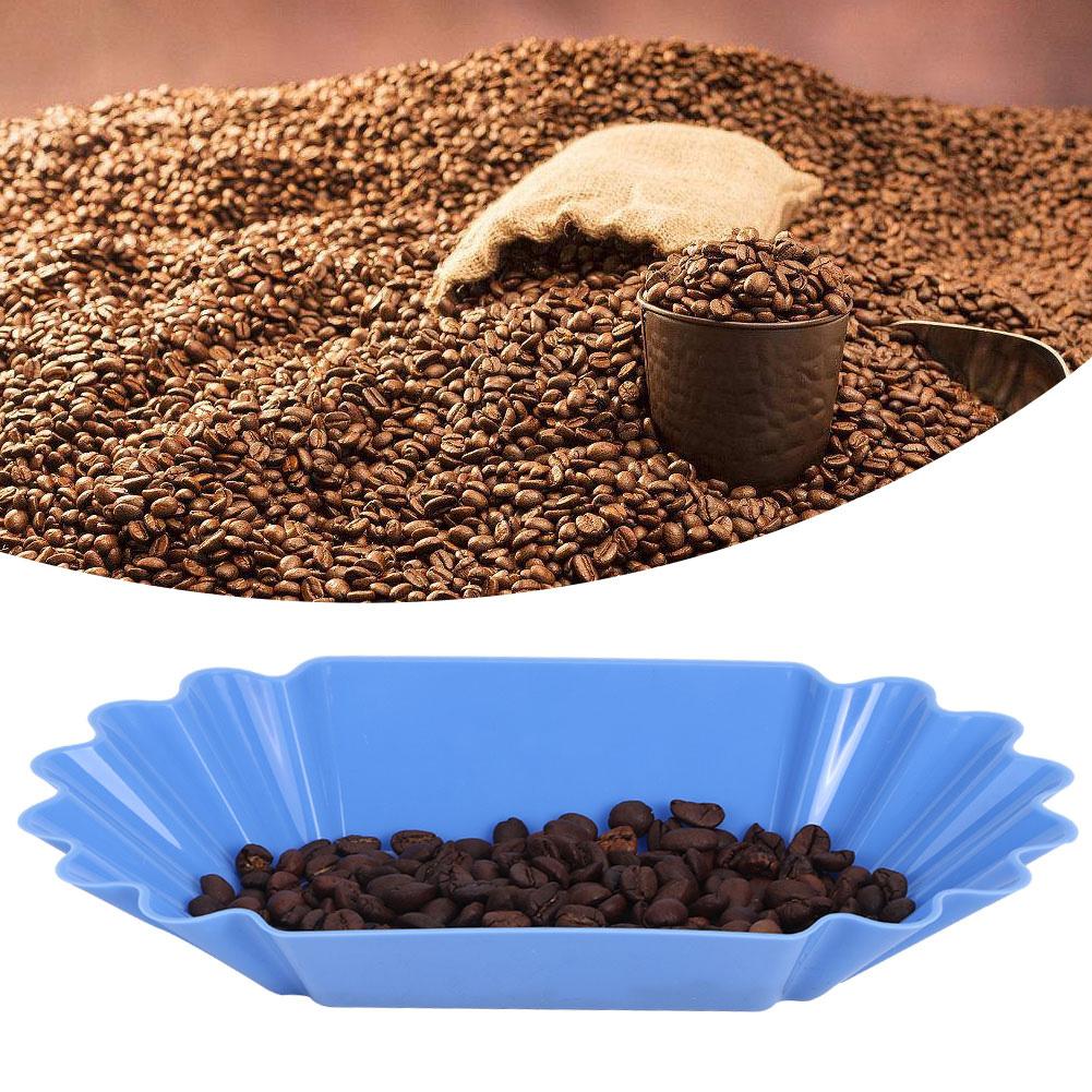 Пищевой полипропиленовый пластиковый поднос для кофейных зерен, демонстрационная тарелка, контейнер для домашней кухни