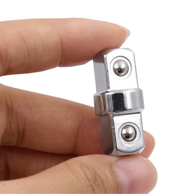 Multiple Size Socket Adapter 1/4 To 3/8 or 1/2 Inch Square Drive Converter Set for Home Improvement and Workshop Tasks