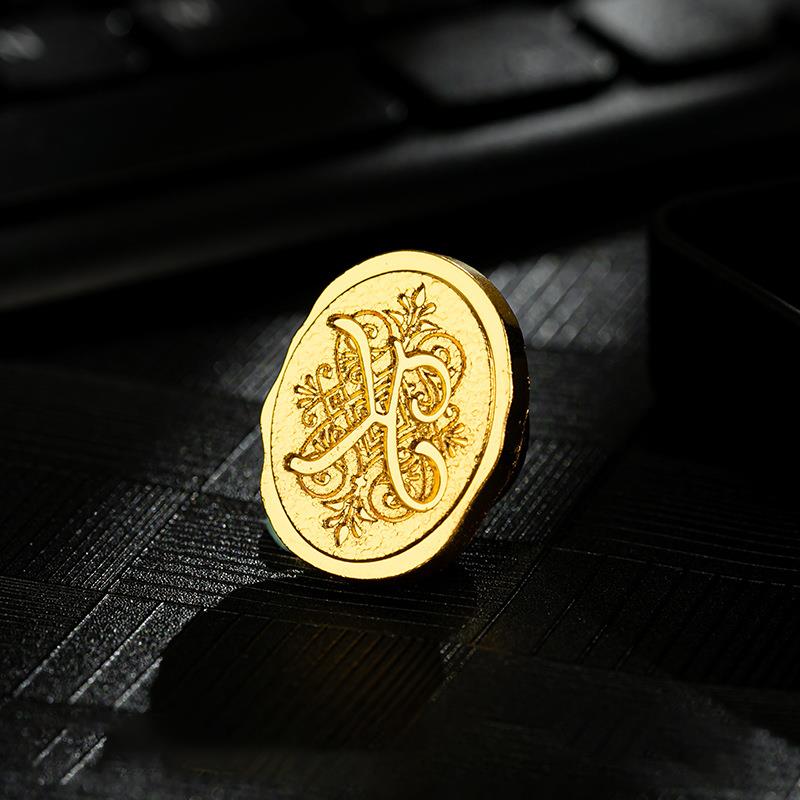 Ретро-сургучный штамп, головка 26 букв алфавита AZ, набор печатей, инструменты для декора почтовых ящиков, античный сплав, головка печати, свадебное ремесло, подарок