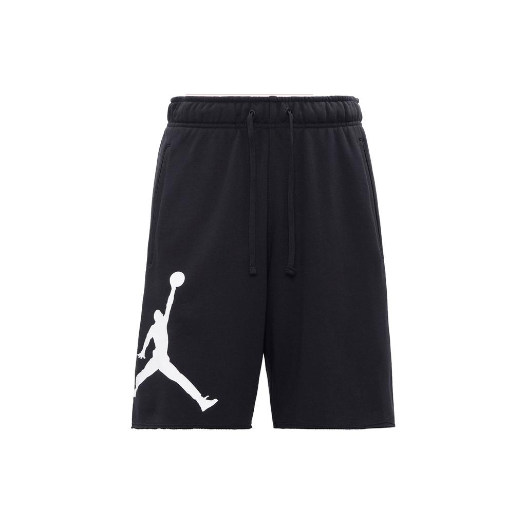 Air Jordan Logo Training Knit Breathable Sport Shorts Men Shorts Black DV5028-010