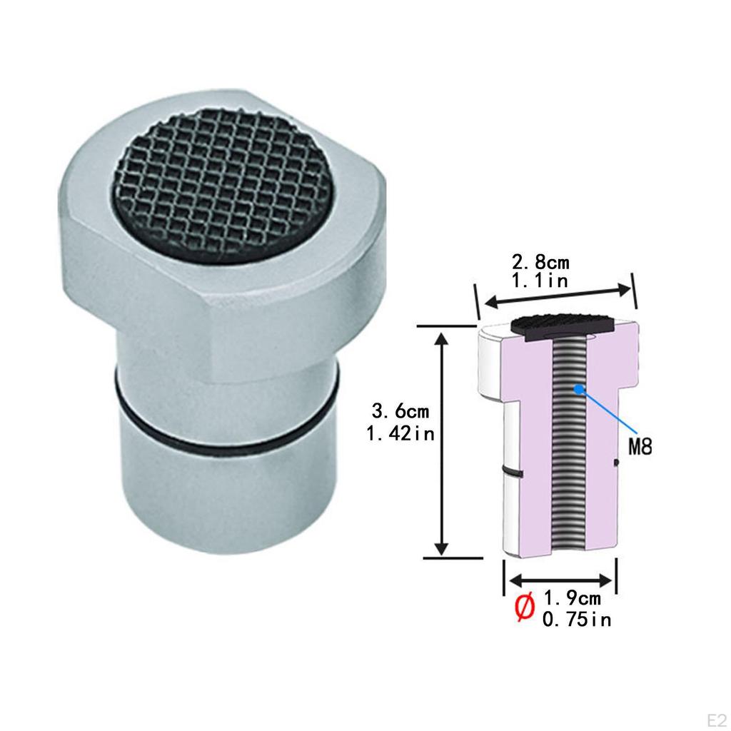 Зажим из алюминиевого сплава для столярного верстака с позиционирующей заглушкой