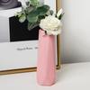 Imitation Ceramic Flower Vase Diamond Design Flower Arrangement Fashion Flower Pot  Living Room