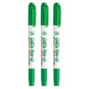 Ручка-маркер для запоминания Zebra Alpha Green 3 штуки на водной основе WYT20-G-3AZ