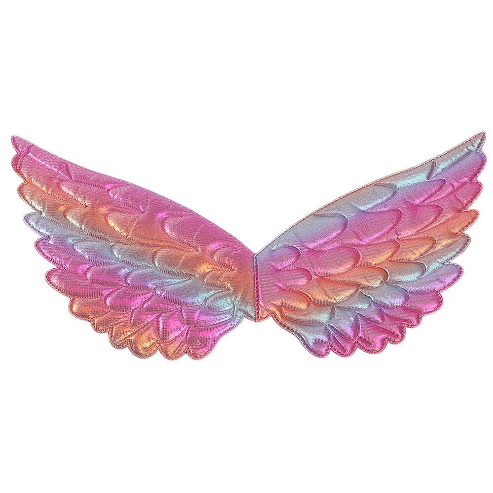 Крылья феи ангела детский подарок девочки радужная вечеринка по случаю дня рождения украшение реквизит для косплея принадлежности детский душ