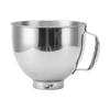 304 Stainless Steel Bowl Mixing Bowl Replacement with Handle for Cassic 4.5Q for Artisan 5QT