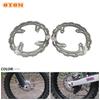 Motorcycle Accessories Front Rear Brake Disc Brake Rotor 250MM 240MM For KAWASAKI KX125 KX250 KX250F KX450F KLX450 SUZUKI RMZ250