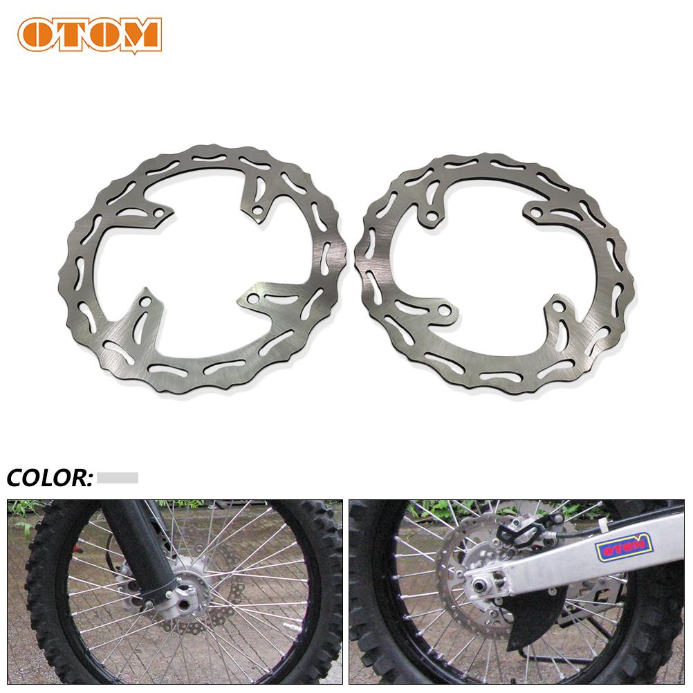 Motorcycle Accessories Front Rear Brake Disc Brake Rotor 250MM 240MM For KAWASAKI KX125 KX250 KX250F KX450F KLX450 SUZUKI RMZ250