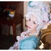 Professional Marie Antoinette Cosplay Wig Princess Medium Curly Hair Cosplay Wigs + Wig Cap (No Headwears)