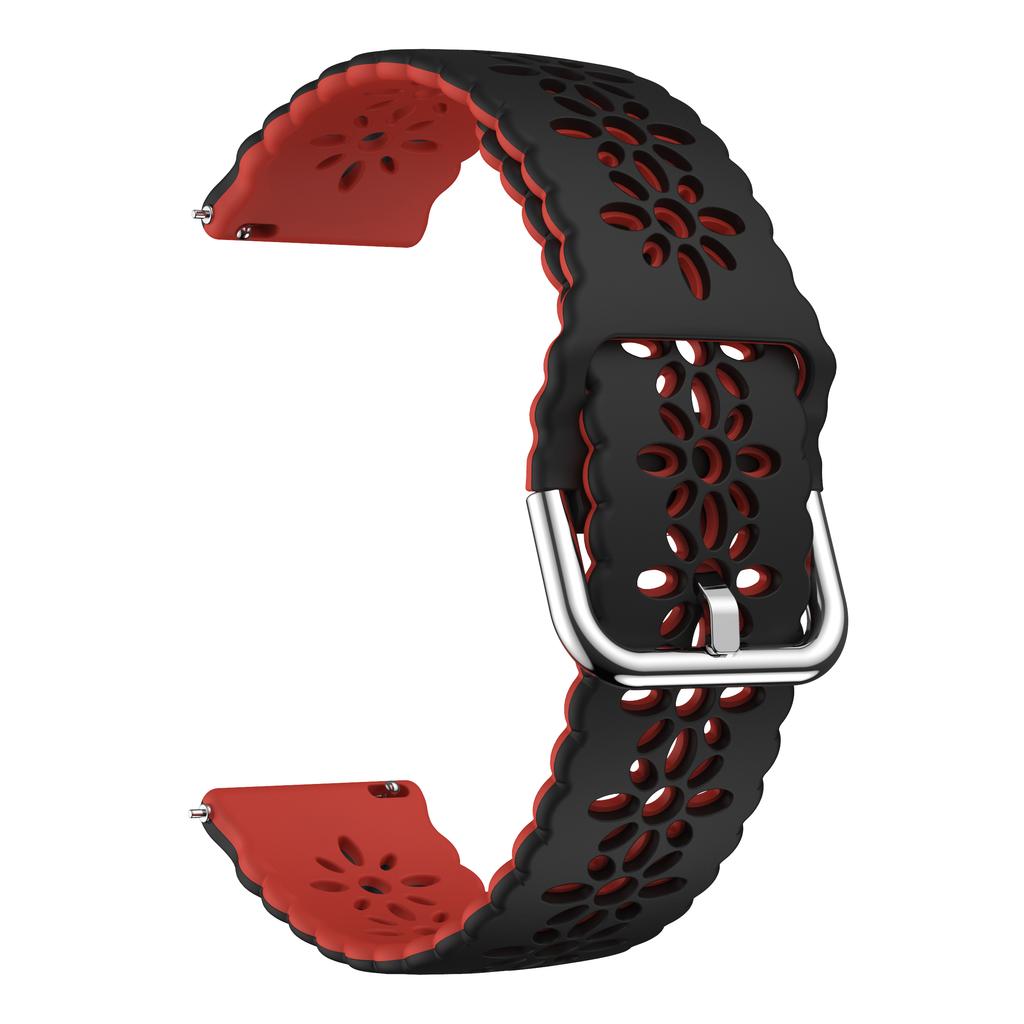 20 мм сменный ремешок для Samsung Galaxy Watch 5 44 мм 40 мм Pro 45 мм/Active 2/Galaxy Watch 4, кружевной силиконовый ремешок для женщин и девушек