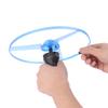 Летающие вращающиеся светящиеся игрушки светящийся флаер для детей светодиодная ручка вспышка летающие игрушки для уличной игры