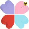 200pcs 2.75inch Heart Cutouts Valentine's Day Heart Shape Paper Hangtags Heart Hollow Cardstock Decoration Suitable for Wedding Gifts Party Decoration