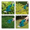 20000RPM 2 IN 1 Electric Hedge Trimmer Cordless Portable Lawn Mower Household Shrub Weeding Garden Power Tools