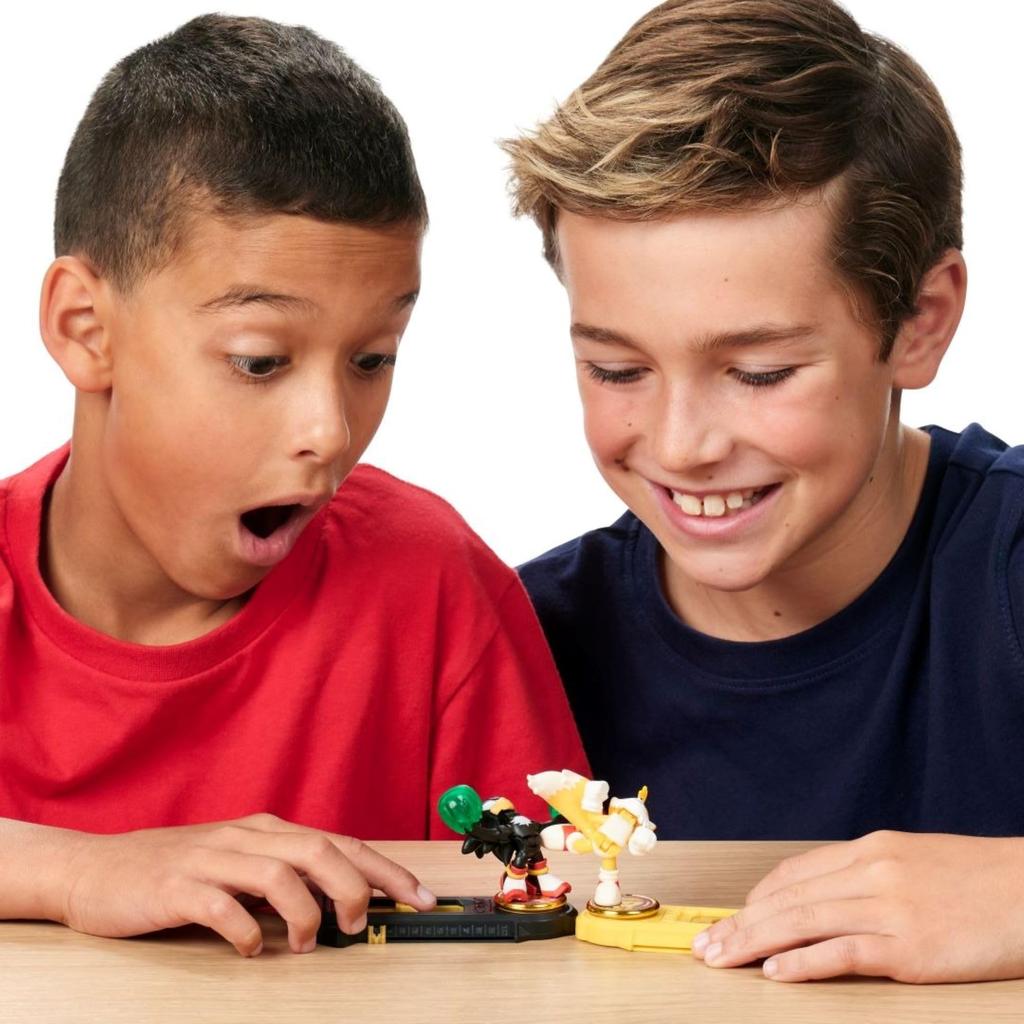 AKEDO [Официальный японский продукт] Hassy Top-in Набор для сражений (Хвосты против. Тень) Легендарный Акедо Майлз "Тейлз" Прауэр Шедоу Ёж