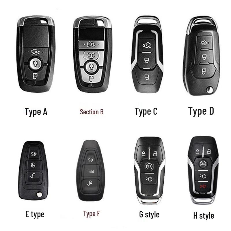 Чехол-брелок для ключа автомобиля Ford для Mondeo, Edge, Taurus, Escort, Focus, Explorer, Mustang