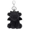 Apricot Lamb Black Dragon Cute Soft Keychain Plush Perfect for Boys and Fits Kids Backpacks and 10cm Toy, Girls, Purses,