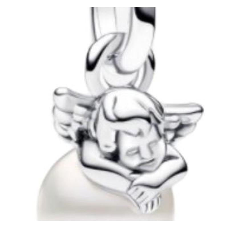 Pandora ME Series Cupid Design 925 Silver Pearl Pendant Women's Silver 793108C01