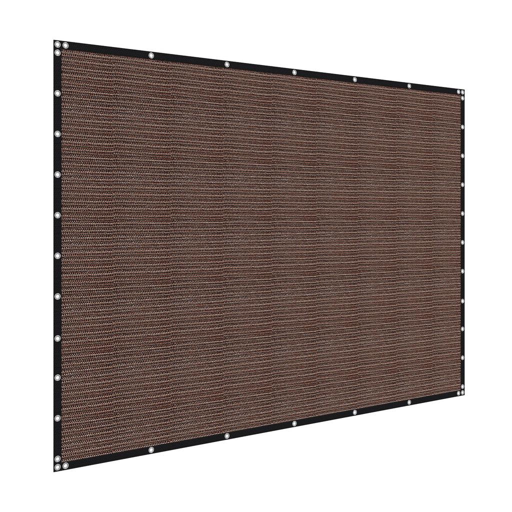 VEVOR 90% Sun Shade Cloth, 10 x 12 ft Pergola Shade Cover with Stainless Steel Grommets, Sun Shades Canopy Privacy Screen with 140 GSM HDPE Material