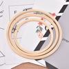 Wooden Cross Stitch Machine Bamboo Hoop Ring Embroidery Sewing