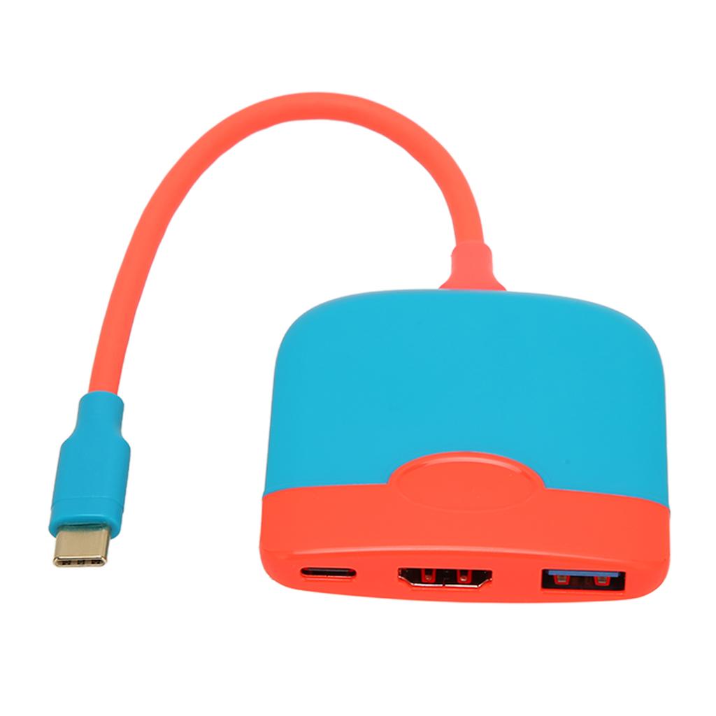 Портативная док-станция для ТВ 4K USB3.0 PD Быстрая зарядка 3 в 1 Адаптер-хаб с интерфейсом HD Multimedia Do