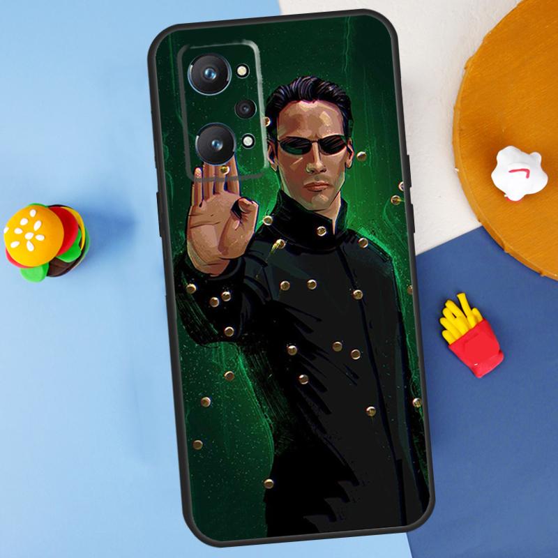 Чехол Matrix 4 Art для Realme GT 6 6T 5 GT7 Pro C61 C75 C55 C51 C21Y C25S C67 C53 13 12 10 11 14 Pro Plus