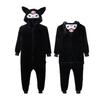 Women's Cartoon Capybara Onesie Pajamas Fleece Winter Warm Adult Footed Animal Pajama Suit