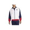 Dri-FIT Color Block Design Full Zip Versatile Long Sleeve Jacket Men Jackets White FN9799-100