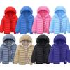 Kids Boy Lightweight Down Jacket Autumn Winter Coats Children Girl Warm Hooded Outerwear Teen Students Cotton Clothes