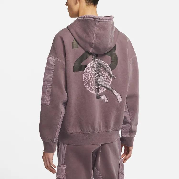 Jordan Sweatshirts Men's Russet Hooded Moderate Regular (Unisex) Sweatshirts CV2768 255
