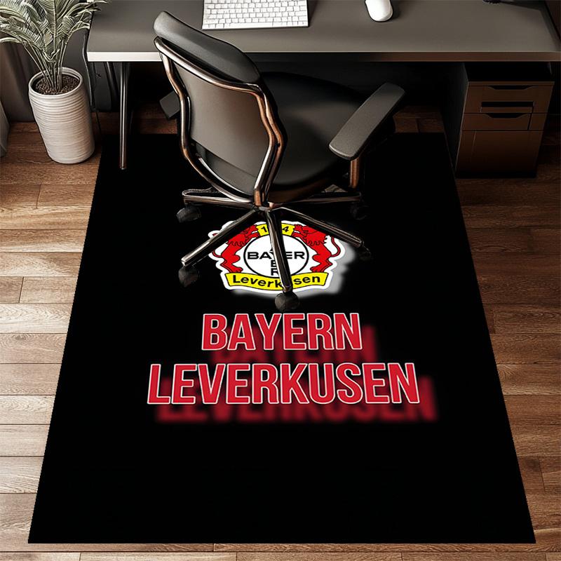 Bayer Leverkusen Printed Area Rug Carpet for Bedroom Living Room Home Decor Rugs Mat Non Slip Mat Rug for Bedside