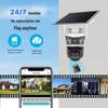 V380 HD Dual Lens 4G Solar Outdoor Waterproof Low Power Camera