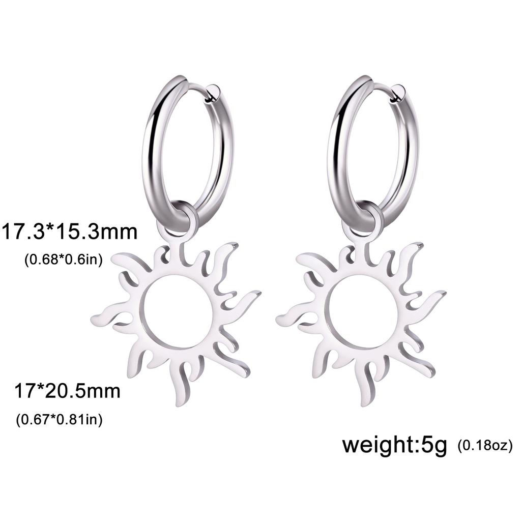 Cazador Animal Dog Cat Paw Footprint Earrings for Women Stainless Steel Flamingo Drop Earrings Jewelry Birthday Gift 2026
