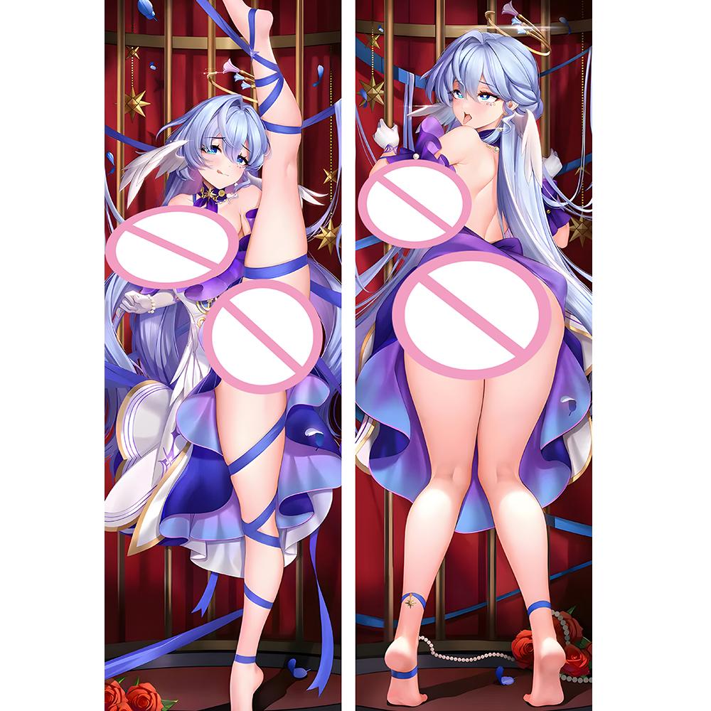 Game Honkai Star Rail Robin Bed Pillowcase Personalizar Fundas De Almohadas Anime Robin Hugging Fullbody Pillow Cushion Covers