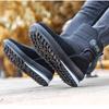 Large Winter New Thickened Cotton Shoes Middle-aged Elderly Plush Warm Snow Boots Non Slip Waterproof