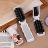Mini Hair Brush Folding Massage Comb Head Massage Anti-Static Portable Travel Hair Brush Girl Hair Combs With Mirror