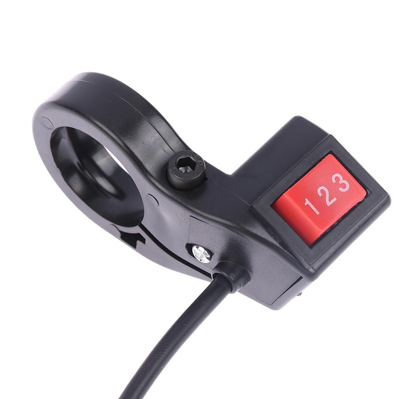 New Electric 3 Speed Module Handlebar 3 Gears Switch Shift for Motorcycle E-bike Scooter Switch Universal Button Relays 5