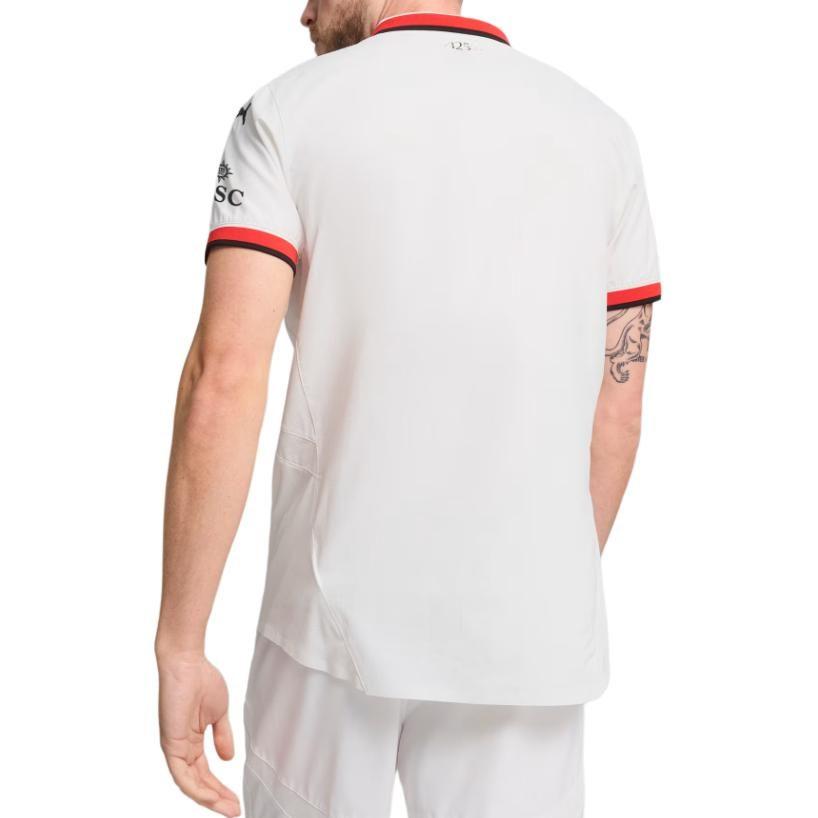 PUMA AC Beige Blue SS24 Soccer Jersey Men's White 775013-02