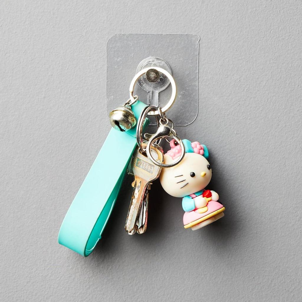 PVC Heavy-Duty Adhesive Wall Photo Frame Hooks|for Hanging Clothes, Hats, Keys, and More (Pack of 10), Transparent