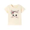 Little maven Kids Clothes Baby Girls Children's Clothing Tops Tees 2026 Summer Cartoon Cats T Shirts Teenagers t-shirts
