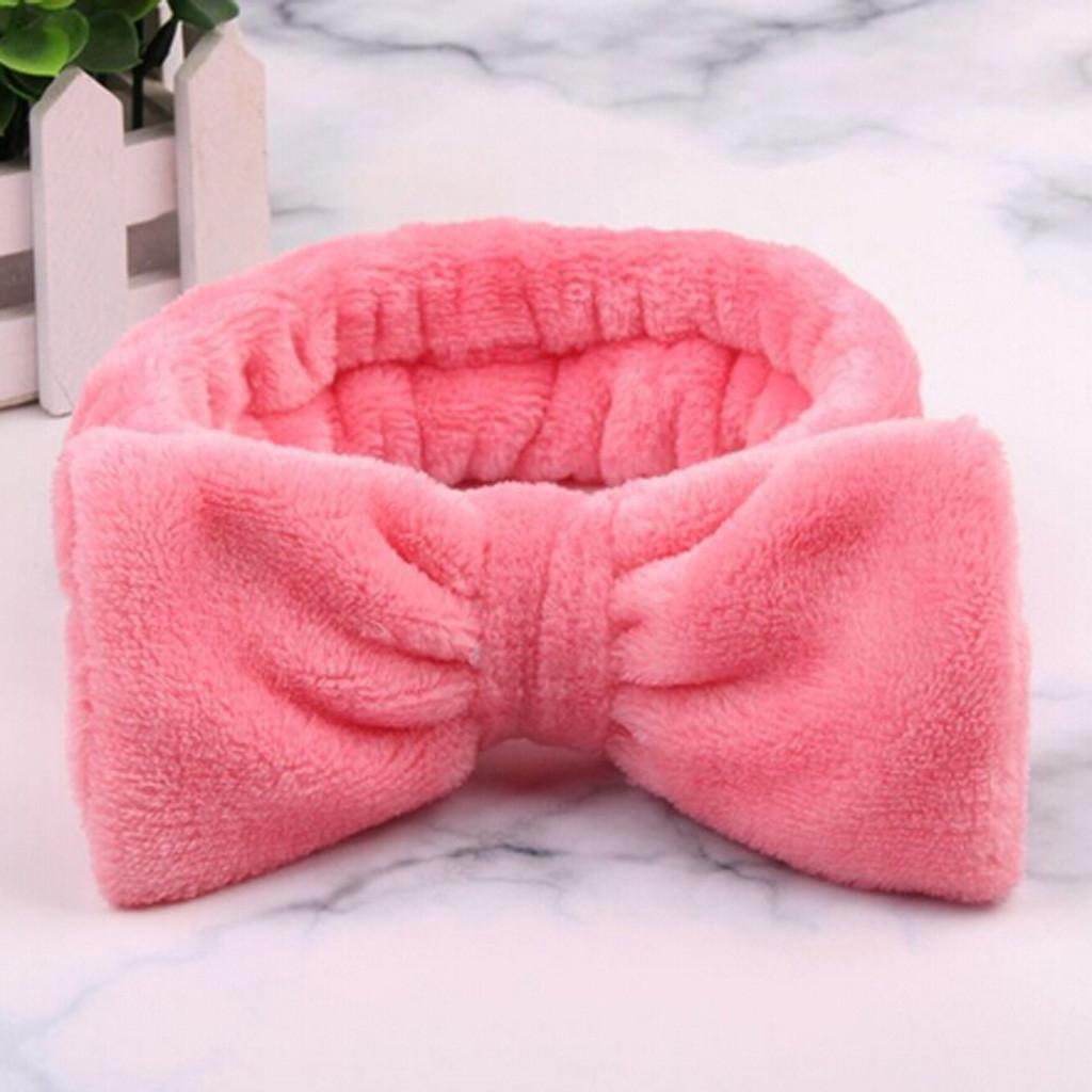 Модная бархатная повязка для волос с однотонным бантом, женское кольцо для волос, обруч для девочек, повязка на голову для девочек