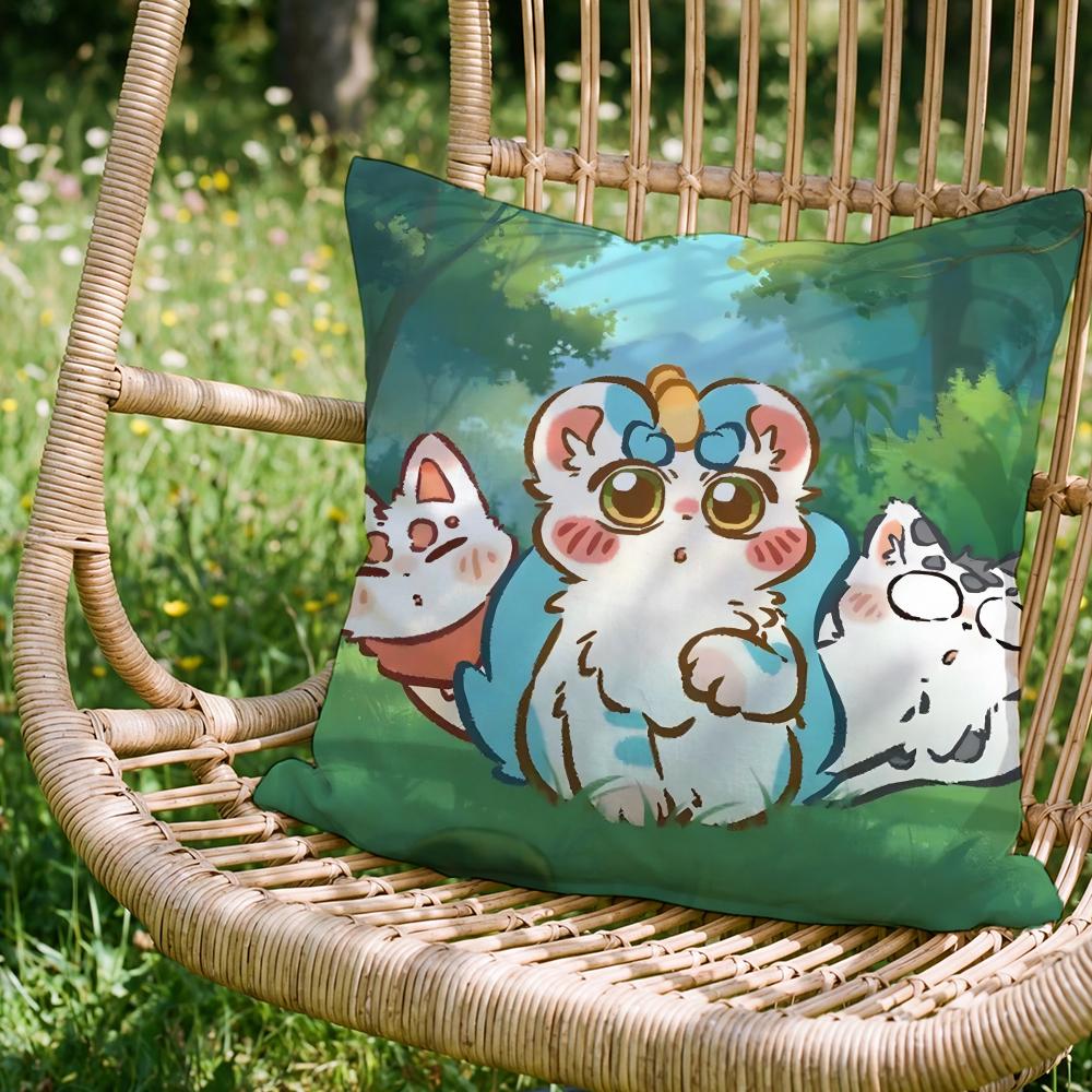 Popular Ffabulous Beastsing Cushion Cover Versatile DoubleSided Pillow Case Fit for Sofa Bed Car Daily Decor
