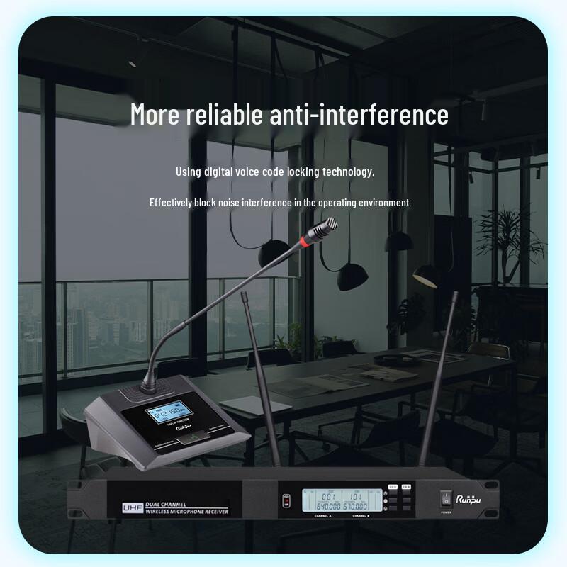 Runpu Professional Wireless Gooseneck Microphone System (CN version)