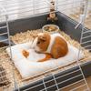 Comfortable Guinea Pig Plush Cushion Thickened Soft Small Animal Sleeping Mat  Autumn Winter