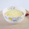 Ceramic Bowl Rice Bowl 2 People Food Tableware Combination Plate Dish Set Dinner Bowl Soup Bowl Fish Plate