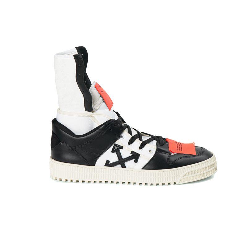OFF WHITE Off Court 3.0 High Черный Белый FW19 OMIA066S188000161001