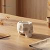 Уникальный контейнер для хранения, 3D-печатный горшок-череп, Маленький горшок для кактуса, Хэллоуин, Готический темный стиль, Настольный аксессуар, Держатель для ручек в виде головы, Органайзер