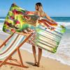 Squirrel Singing Concert in Forest Patterned beach towel quick dry perfect for travel outdoor sports jogging the beach and swimming