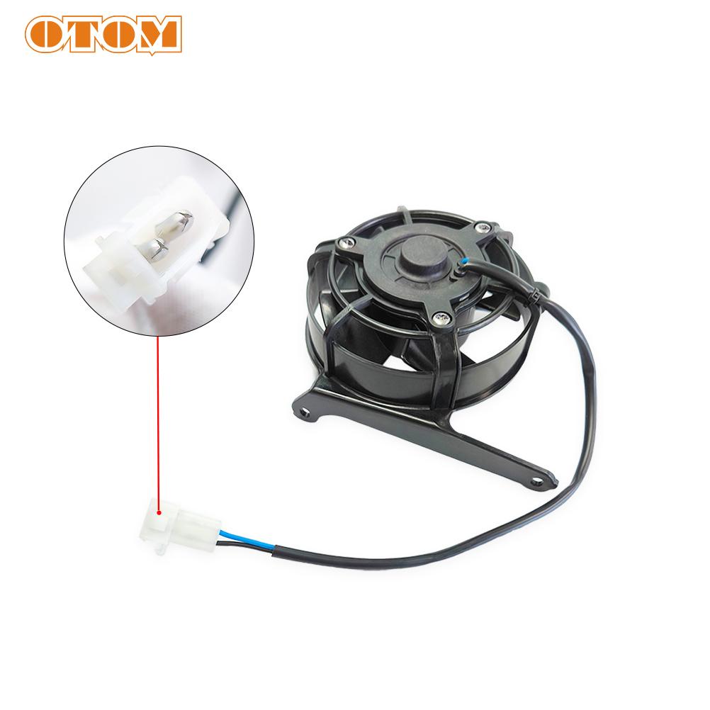 OTOM Radiator Fan OEM 58435041000 For HUSQVARNA KTM 2017-2023 Motorbike Oil Cooler Electric Radiator Cooling Engine Radiator
